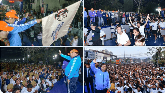 मुख्यमंत्री भजनलाल शर्मा के मुख्य आतिथ्य में अलवर टाइगर इंटरनेशनल हाफ मैराथन का भव्य आयोजन