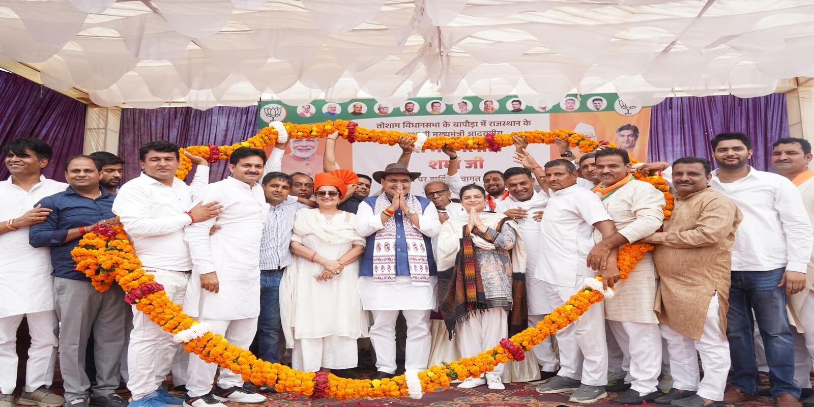 पीएम मोदी के नेतृत्व में देश हुआ मजबूत: भजनलाल शर्मा ने असंध में भाजपा प्रत्याशी के समर्थन में जनसभा को किया संबोधित