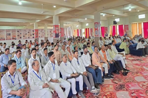 टोंक के देवली में आयोजित भाजपा के पंडित दीनदयाल उपाध्याय कार्यकर्ता प्रशिक्षण वर्ग में भाजपा नेता