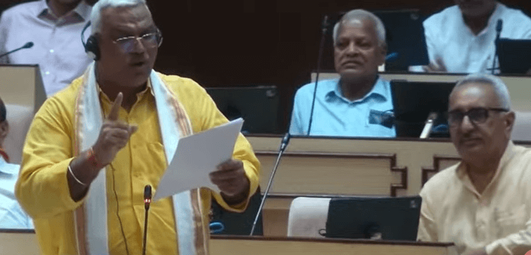 राजस्थान विधानसभा में विपक्ष की गैर मौजूदगी में धर्मांतरण विरोधी बिल पारित