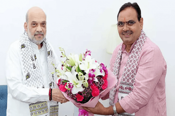 गृह मंत्री अमित शाह ने मुख्यमंत्री भजनलाल शर्मा को दी जन्मदिन की शुभकामनाएँ, कहा— “राजस्थान में सशक्तिकरण की मिसाल स्थापित कर रहे हैं”