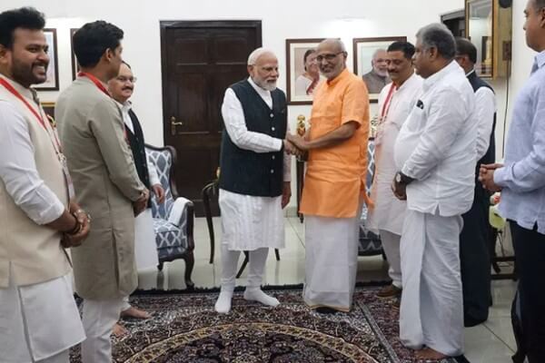 नवनिर्वाचित उपराष्ट्रपति चंद्रपुरम पोन्नुसामी राधाकृष्णन को 11 सितंबर को राष्ट्रपति द्रौपदी मुर्मू सुबह 10:30 बजे दिलाएंगी शपथ