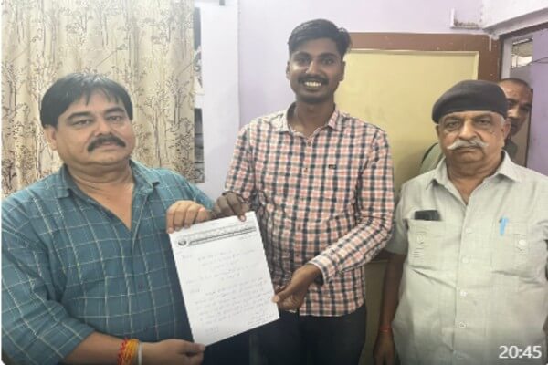चपानेरी से रोडवेज बस रूट की मांग पर ABVP ने सौंपा ज्ञापन, सर्वे के बाद रूट बदलाव का आश्वासन