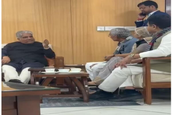 एथनॉल फैक्ट्री पर चिंताओं को लेकर कांग्रेस सांसदों का प्रतिनिधिमंडल केंद्रीय मंत्री भूपेंद्र यादव से मिला, किसानों की सुरक्षा और पर्यावरणीय संतुलन को बताया सर्वोच्च प्राथमिकता