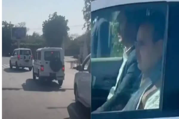 राजमहल चौराहे पर लाल बत्ती में रुका मुख्यमंत्री का काफिला, अनुशासन की नई मिसाल बने भजनलाल शर्मा