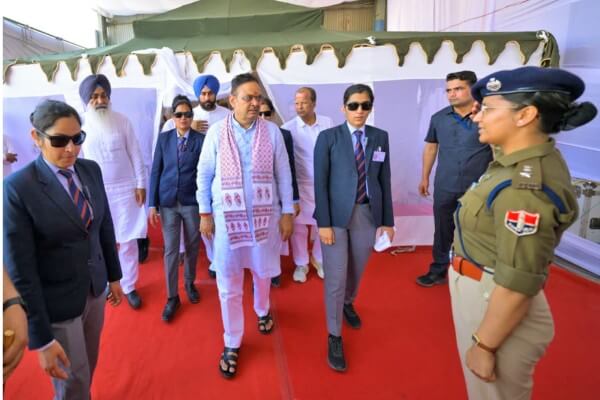 हनुमानगढ़ में महिला दिवस कार्यक्रम: मुख्यमंत्री भजनलाल शर्मा की सुरक्षा महिला पुलिसकर्मियों ने संभाली