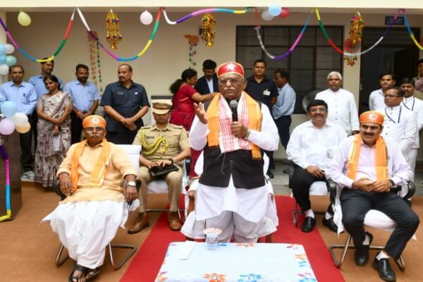 राज्यपाल बागडे ने कोटड़ा में बालिकाओं को दिया सफलता का मंत्र: कहा शिक्षा ही है जीवन को सुंदर और खुशहाल बनाने की कुंजी