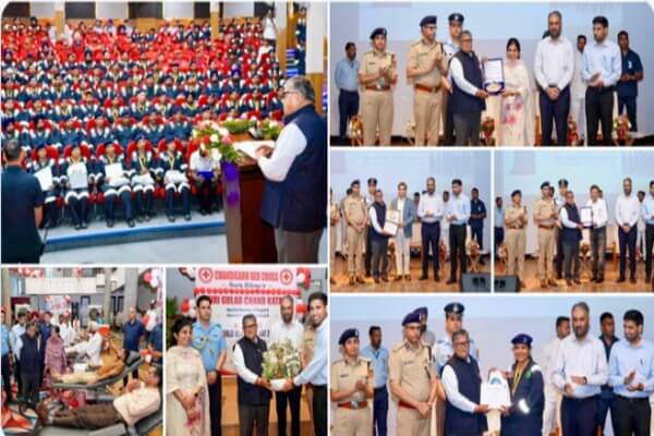 चंडीगढ़ में राज्यपाल गुलाब सिंह कटारिया ने युवाओं को किया प्रेरित, राष्ट्रसेवा और मानवता का दिया संदेश