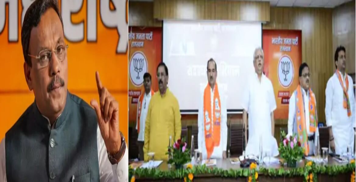 भाजपा के सदस्यता अभियान में राजस्थान पिछड़ा, राष्ट्रीय संयोजक विनोद तावड़े और संगठन महामंत्री बीएल संतोष ने जताई नाराजगी
