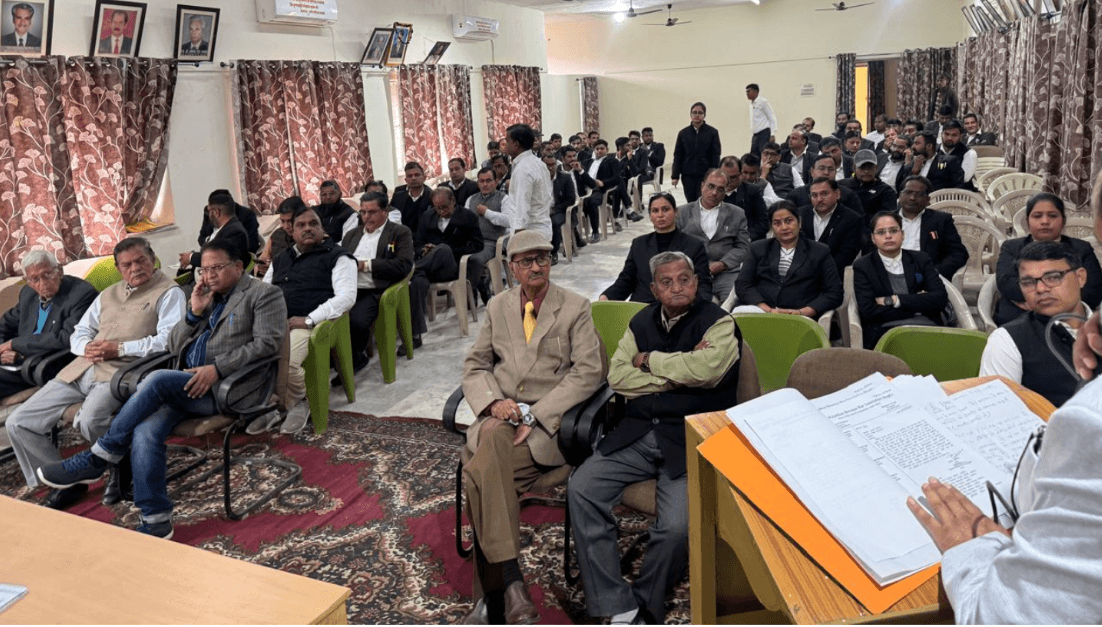 ऑनलाइन राजस्व वाद व्यवस्था के विरोध में राजस्थान राजस्व अभिभाषक संघ अजमेर का आंदोलन, 21 से 23 जनवरी तक न्यायिक कार्य के बहिष्कार का निर्णय