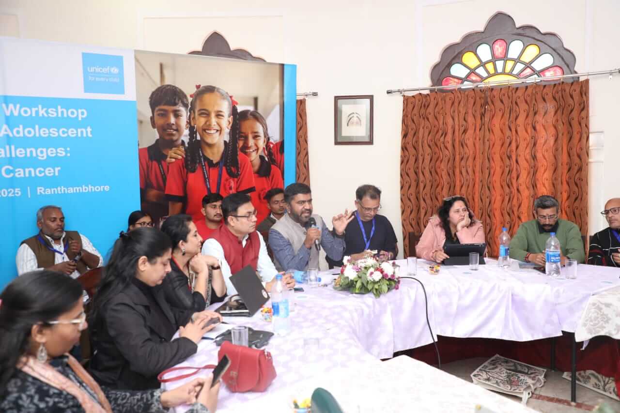 सवाई माधोपुर में यूनीसेफ और पीसीसी-राज की राष्ट्रीय कार्यशाला में एचपीवी टीकाकरण पर मंथन: एचपीवी टीकाकरण से सर्वाइकल कैंसर की मौतों में 90% तक कमी संभव