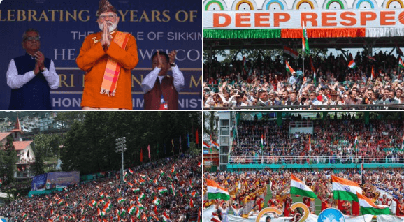 प्रधानमंत्री  मोदी बोले- नॉर्थईस्ट भारत की ‘अष्टलक्ष्मी’, सिक्किम तक पहली बार पहुंचेगी रेल