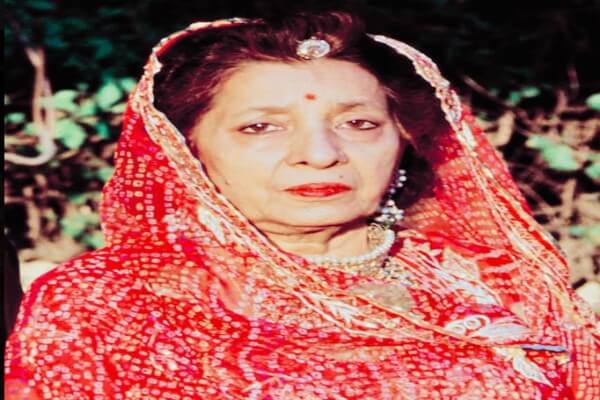स्वास्थ्य मंत्री गजेंद्र सिंह खींवसर की माता स्नेहलता सिंह का निधन
