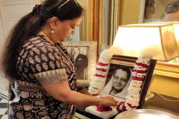 राजमाता विजयाराजे सिंधिया की जयंती पर वसुंधरा राजे का नमन:  “त्याग, तपस्या और राष्ट्रनिष्ठा का अद्वितीय प्रतीक हैं राजमाता जी”