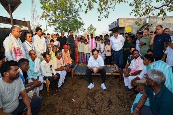 मुख्यमंत्री का प्रातः भ्रमण में की चाय पर चर्चा, कुशलगढ़ बीसीएमओ एपीओ, किसान लाभदायक खेती से बढ़ाए आमदनी: भजनलाल शर्मा