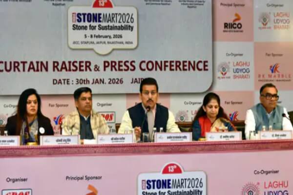 जयपुर में 5 से 8 फरवरी तक इंडिया स्टोनमार्ट 2026, 20 से ज्यादा देशों के इंटरनेशनल विजिटर्स होंगे शामिल