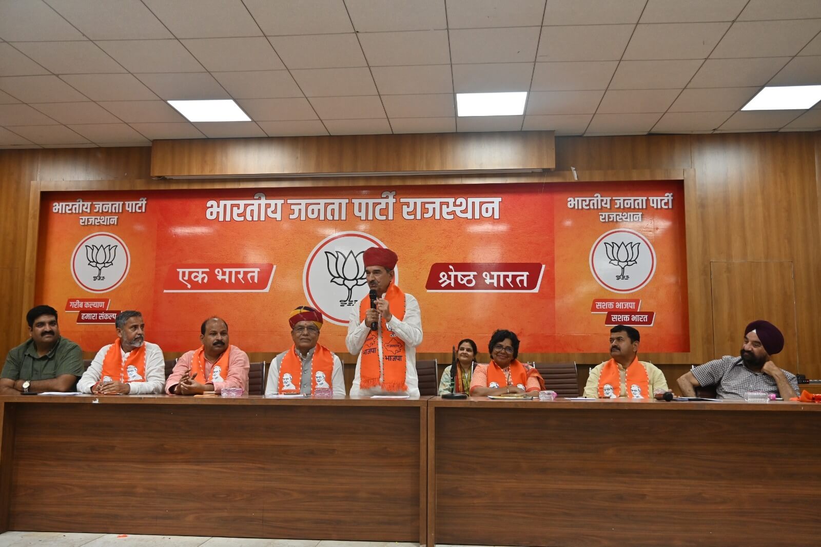 भाजपा के प्रदेशाध्यक्ष मदन राठौड़ ने पदभार ग्रहण समारोह को ऐतिहासिक बनाने वाले कार्यकर्ताओं का जताया आभार