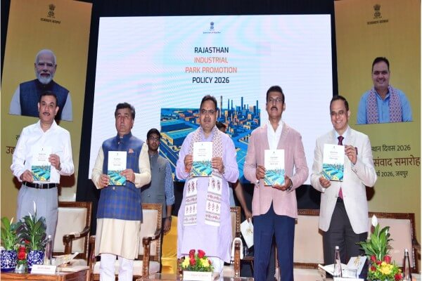 मुख्यमंत्री ने तीन नई नीतियां की लॉन्च: राजस्थान औद्योगिक विकास में लिख रहा नई गाथा: भजनलाल शर्मा