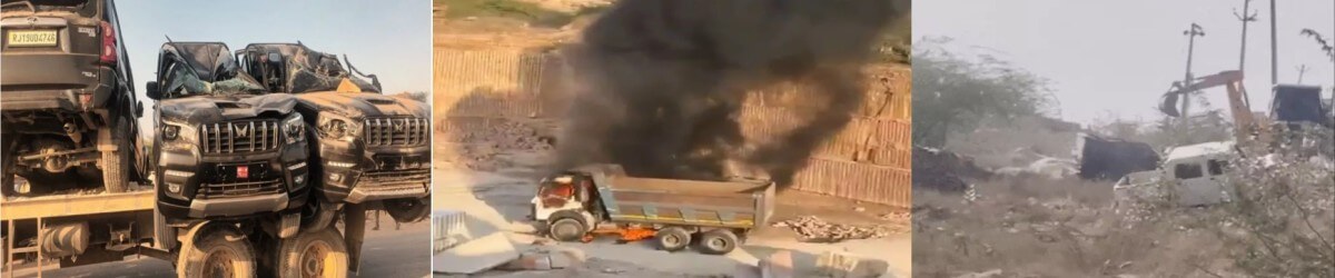 जोधपुर के केरू चोपड़ में अवैध पत्थर खनन को लेकर हिंसक बवाल, जेसीबी से सात वाहन कुचले, डम्पर फूंका