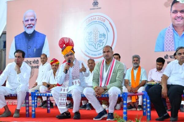 प्रतापगढ़ के बंबोरी में मुख्यमंत्री भजनलाल शर्मा की चौपाल, गेर नृत्य में शामिल होकर जीता ग्रामीणों का दिल