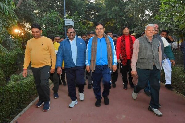 मुख्यमंत्री भजनलाल शर्मा अल सुबह पहुंचे जवाहर सर्किल: बिना प्रोटोकॉल की मार्निंग वॉक से दिया 'फिट राजस्थान' का संदेश