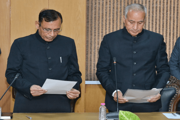 जयपुर: सुनील शर्मा ने राज्य सूचना आयुक्त पद की शपथ ली — मुख्य सूचना आयुक्त मोहन लाल लाठर ने राज्य सूचना भवन में दिलाई शपथ