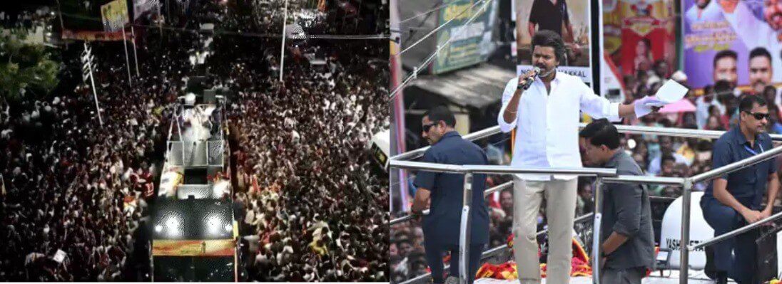 तमिलनाडु के करूर में विजय की रैली में भगदड़, 39 की मौत – 51 ICU में भर्ती