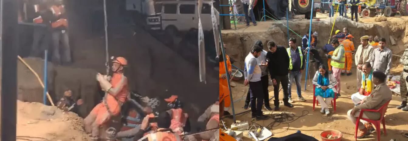 कोटपूतली: 700 फीट गहरे बोरवेल में फंसी चेतना को 9 दिन बाद भी नहीं निकाला जा सका, परिजनों ने प्रशासन पर लगाए लापरवाही के आरोप
