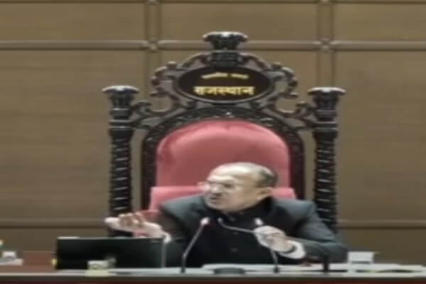 विधानसभा में गूंजा बंदरों का आतंक: 22 मिनट चली चर्चा, विधानसभा अध्यक्ष वासुदेव देवनानी ने कांग्रेस विधायक मनीष यादव को लगाई फटकार