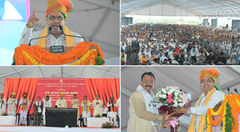 उपमुख्यमंत्री डॉ प्रेमचंद बेरवा के जन्मदिन पर दूदू में 50 करोड़ के विकास कार्यों का लोकार्पण-शिलान्यास: मुख्यमंत्री भजनलाल शर्मा ने दिया ‘वोकल फॉर लोकल’ का संदेश