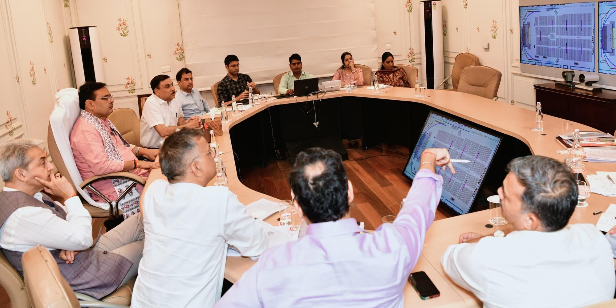 मुख्यमंत्री शर्मा की समीक्षा बैठक: राइजिंग राजस्थान ग्लोबल इन्वेस्टमेंट समिट से प्रदेश की वैश्विक साख में होगा इजाफा, लोक संस्कृति का प्रदर्शन होगा मुख्य आकर्षण