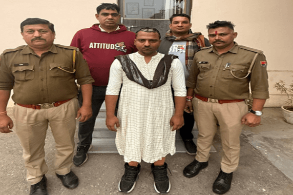 उदयपुर: लिव-इन पार्टनर की नाबालिग बेटी से दुष्कर्म का आरोपी गिरफ्तार