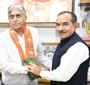 अभिनव राजस्थान पार्टी के संस्थापक डॉ. अशोक चौधरी भाजपा में शामिल