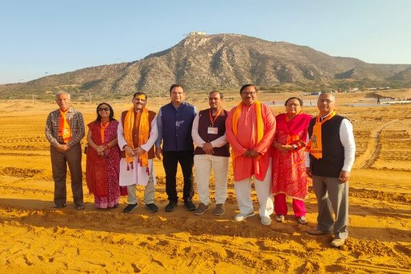 बागेश्वर धाम हनुमत कथा स्थल की तैयारियों का निरीक्षण, रास्तों की स्थिति सुधारने की मांग