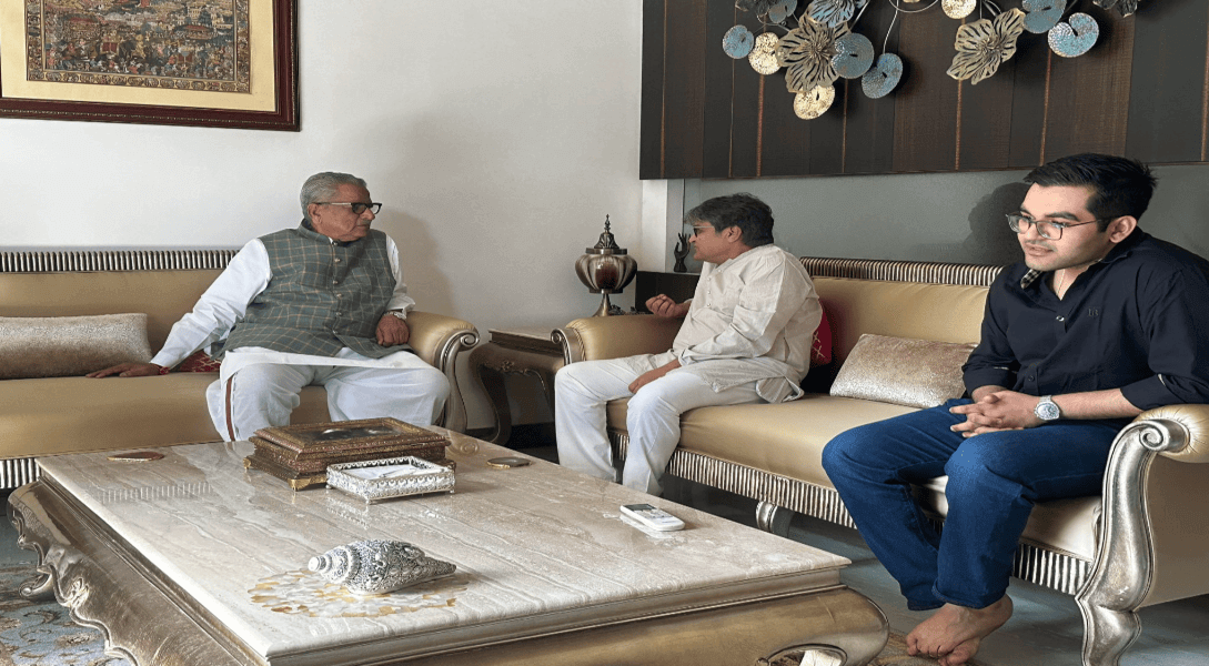 सिक्किम के राज्यपाल ओमप्रकाश माथुर ने की सवाई मानसिंह मेडिकल कॉलेज के प्रधानाचार्य डॉ. दीपक माहेश्वरी से मुलाकात