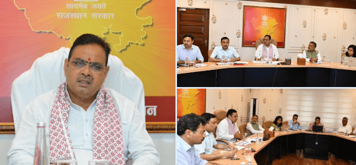 ऊर्जा विभाग की समीक्षा बैठक: घरेलू, कृषि और औद्योगिक उपभोक्ताओं को निर्बाध और पर्याप्त बिजली उपलब्ध कराना सरकार की प्राथमिकता : भजनलाल शर्मा