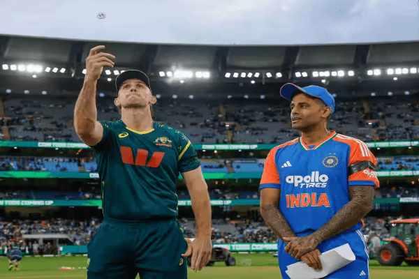 ऑस्ट्रेलिया ने भारत को दूसरे टी20 में 4 विकेट से हराया, सीरीज में 1-0 की बढ़त हासिल की