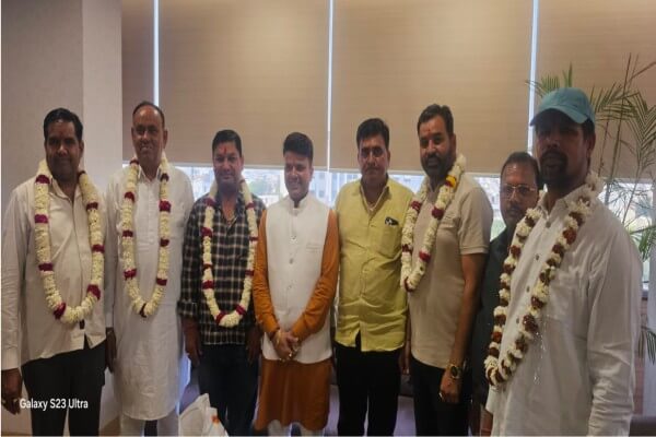 मांग्यावास रोड व्यापार मंडल का गठन, बाबूलाल चौधरी बने अध्यक्ष