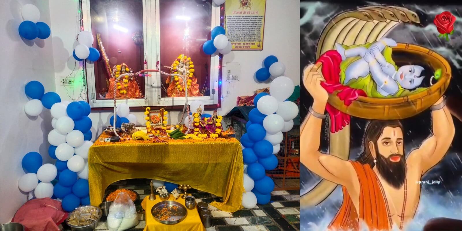 श्री अम्बिकेश्वर महादेव मंदिर, पंचशील, बलदेव नगर, अजमेर में जन्माष्टमी उत्सव धूमधाम से मनाया