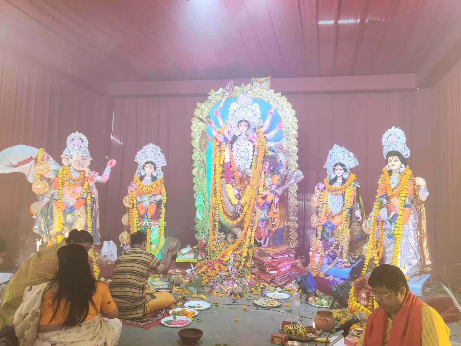 जयपुर बंगाली कल्चरल एसोसिएशन ने महानवमी पूजा श्रद्धापूर्वक संपन्न की