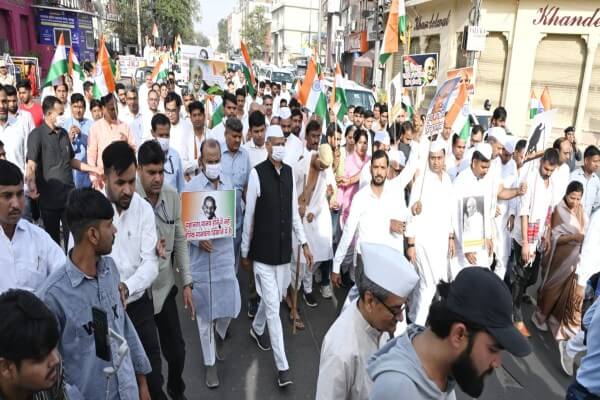 दांडी मार्च की 96 वी वर्षगांठ पर भारत सेवा संस्थान कार्यक्रम में कांग्रेस का केंद्र सरकार पर हमला, गहलोत बोले– देश में अघोषित इमरजेंसी जैसे हालात