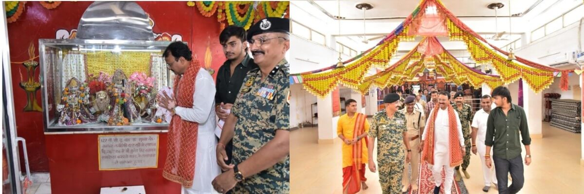 उपमुख्यमंत्री डॉ. प्रेमचंद बैरवा ने तनोट माता मंदिर में दर्शन कर देश की सीमाओं की सुरक्षा और प्रदेशवासियों की समृद्धि की कामना की।