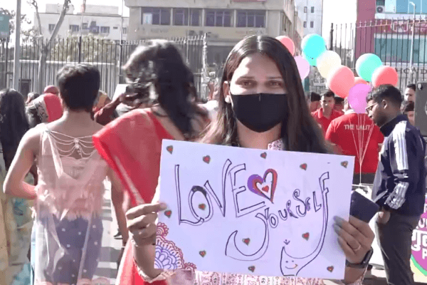 जयपुर में निकली प्राइड वॉक, LGBTQ+ समुदाय ने उठाई समानता की मांग