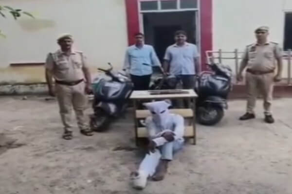 जयपुर के सेंट्रल पार्क में महिला से लूट का आरोपी सत्यम गिरफ्तार, चोरी के मोबाइल और वाहन बरामद