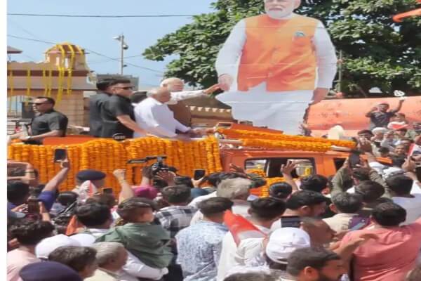सोमनाथ मंदिर जीर्णोद्धार के 75 वर्ष पूरे, पीएम मोदी ने रोड शो के बाद किया अमृत महोत्सव में शामिल