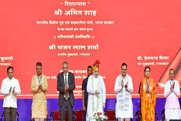मुख्यमंत्री दुग्ध उत्पादक संबल योजना के तहत 5 लाख पशुपालकों को मिला 364 करोड़ का लाभ — अमित शाह और भजनलाल शर्मा ने जेईसीसी से किया डीबीटी ट्रांसफर