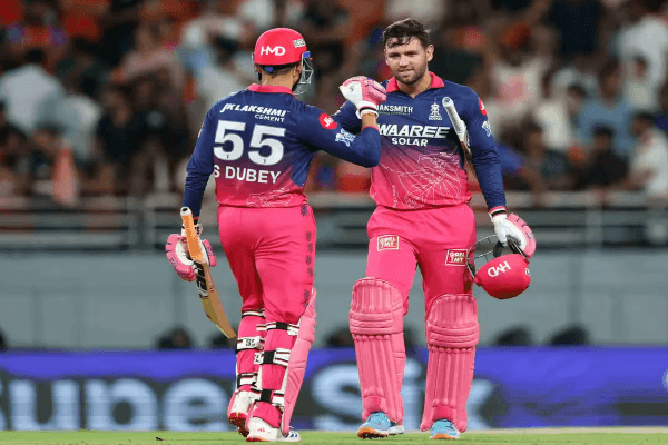 राजस्थान रॉयल्स ने मुल्लांपुर में पंजाब का विजय रथ रोका ,रॉयल्स ने 223 रन चेज कर पंजाब किंग्स को दी पहली हार