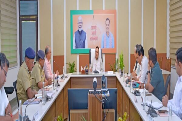 शहरी विकास परियोजनाओं में लापरवाही बर्दाश्त नहीं: मुख्यमंत्री भजनलाल शर्मा ने अधिकारियों को दिए सख्त निर्देश
