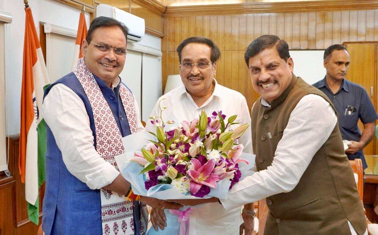 मुख्यमंत्री शर्मा की दिल्ली में केंद्रीय जल शक्ति मंत्री पाटिल से मुलाकात- पार्वती-कालीसिंध-चंबल-ईआरसीपी लिंक परियोजना की त्रिपक्षीय समीक्षा बैठक