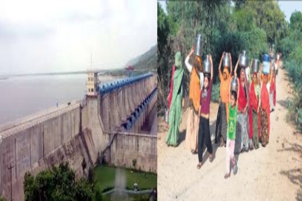  बीसलपुर बांध अभिशाप बना 16 गांवो के लिए, डेढ किमी दूर से पानी लाकर बुझानी पड रही है प्यास